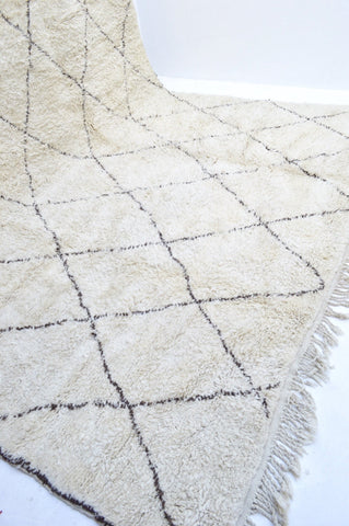 Custom New Beni Ourain Plush Rug