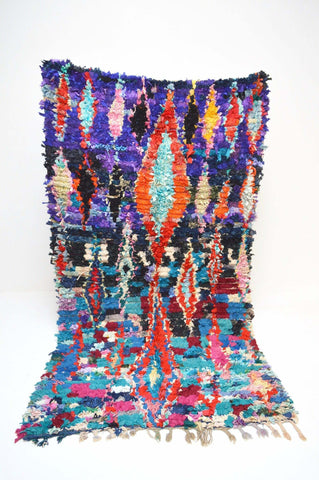 Vintage Boucherouite Rug BOU726