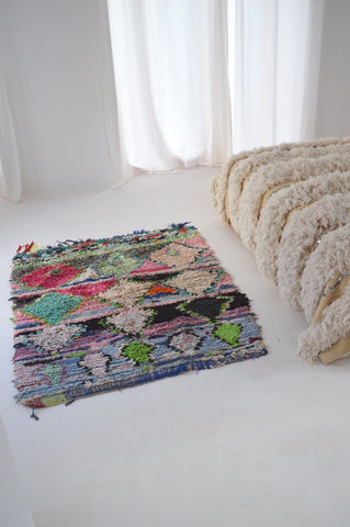 Vintage Boucherouite Rug BOU725