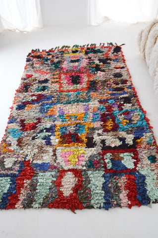 Vintage Boucherouite Rug BOU730