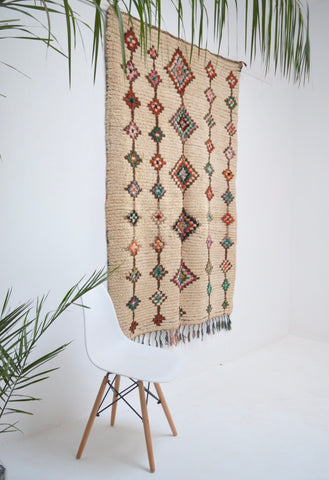 Vintage Azilal Rug Mid Century Moroccan Rug AZ1007