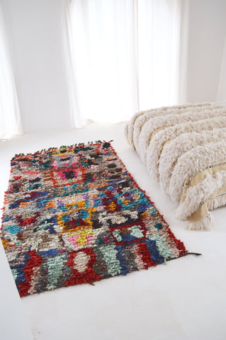 Vintage Boucherouite Rug BOU730