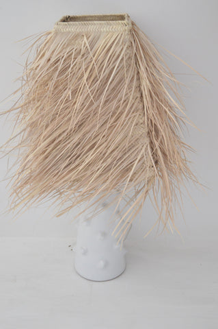 Raffia Palm Lamp Large Natural Woven Raffia Pendant Light