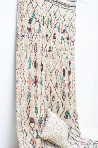 Vintage Azilal Rug Mid Century Moroccan Rug