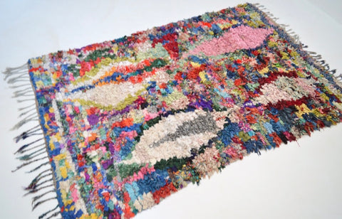 Vintage Boucherouite Rug