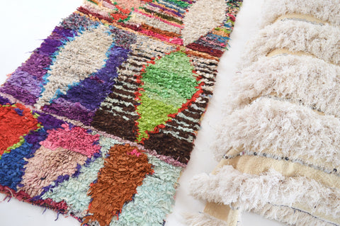 Vintage Boucherouite rugs