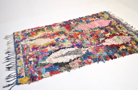 Vintage Boucherouite Rug