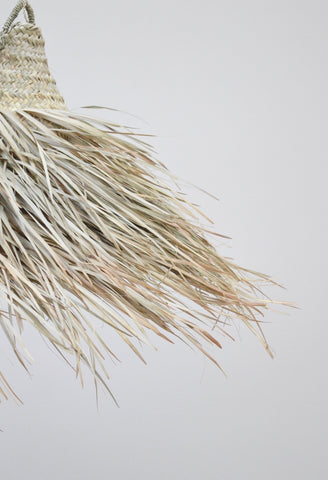 Moroccan Rattan Lampshade Large Natural Woven Raffia Pendant Light
