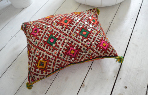 Vintage Moroccan Berber Pillow Cushion Cover