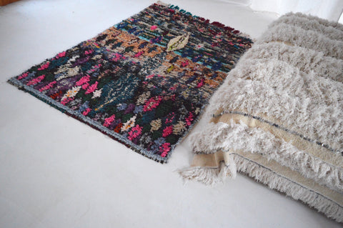 Vintage Boucherouite Rug BOU714