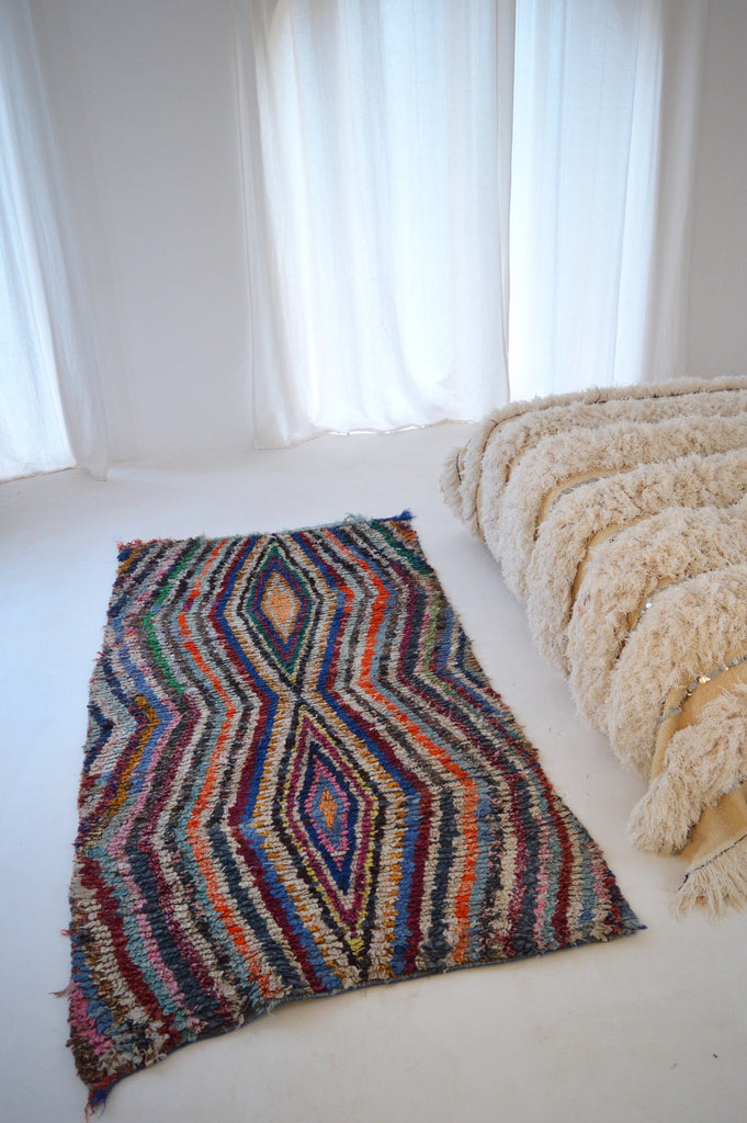 Vintage Boucherouite Rug BOU727