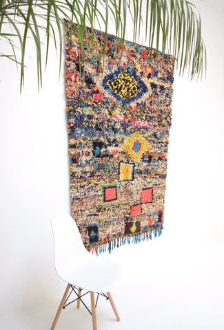 Vintage Boucherouite Rug