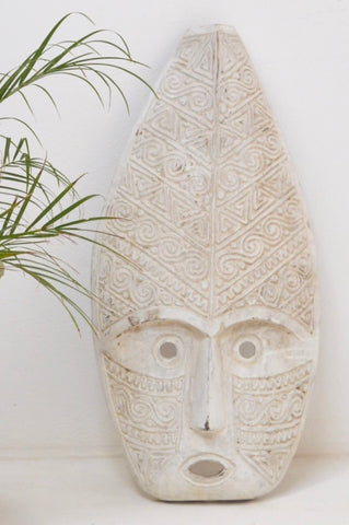 Timor mask hand - carved