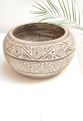 Timor wood bowl handcrafted