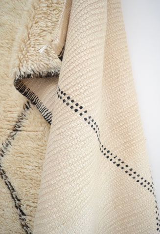 Vintage Beni Ourain Rug 5’10” x 10 FT 4 inches