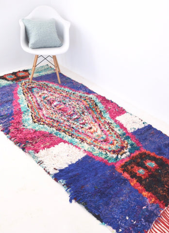 Vintage Boucherouite Rug