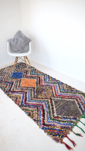 Vintage Boucherouite Rug