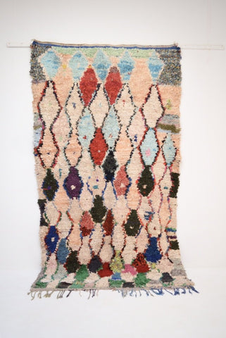 Vintage Boucherouite Rug BOU738