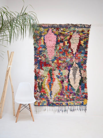 Vintage Boucherouite Rug