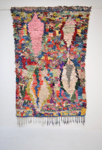 Vintage Boucherouite Rug