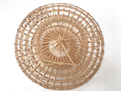 Sahara Moon Moroccan Rattan lampshade Large Natural Handmade Pendant Light