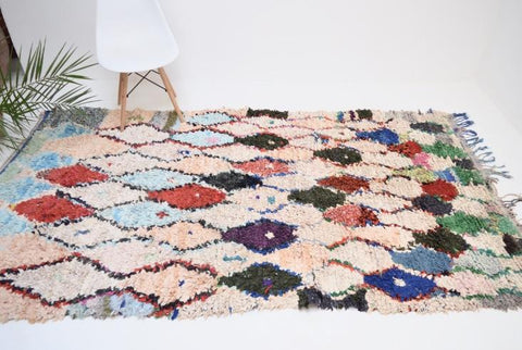 Vintage Boucherouite Rug BOU738