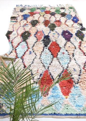 Vintage Boucherouite Rug BOU738