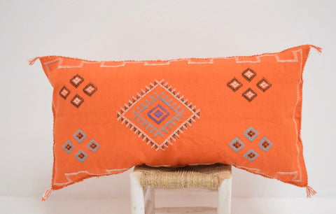 Moroccan XXL Cactus Sabra Silk Cushion Cover