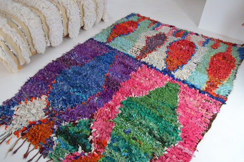 Vintage Boucherouite Rug