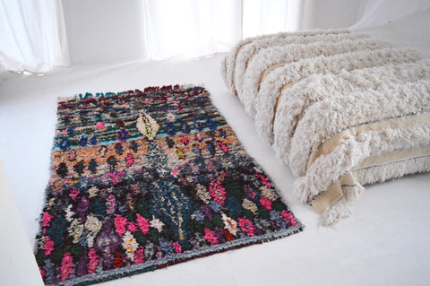 Vintage Boucherouite Rug BOU714