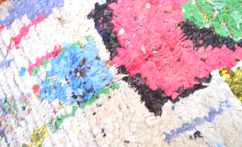 Vintage Boucherouite Rug BOU706