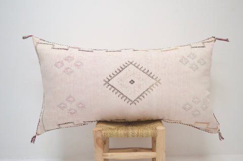Moroccan Cactus Sabra Silk Cushion Cover