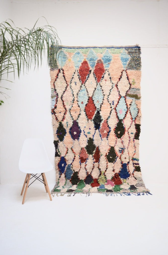 Vintage Boucherouite Rug BOU738