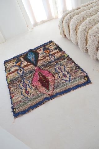 Vintage Boucherouite Rug BOU701