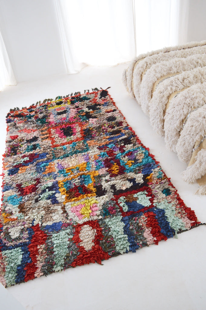 Vintage Boucherouite Rug BOU730