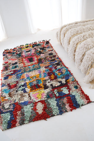 Vintage Boucherouite Rug BOU730