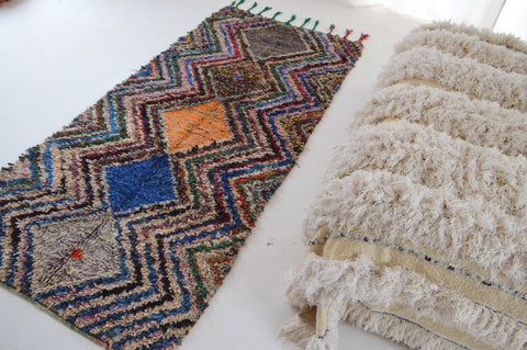 Vintage Boucherouite Rug BOU739