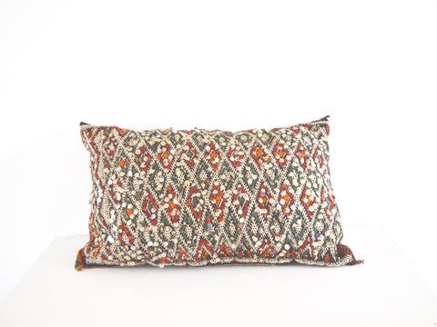 Moroccan Berber Pillow Vintage Kilim