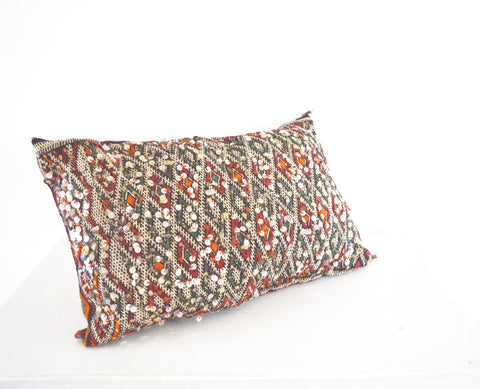 Moroccan Berber Pillow Vintage Kilim