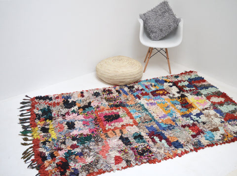 Vintage Boucherouite Rug BOU730