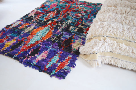 Vintage Boucherouite Rug