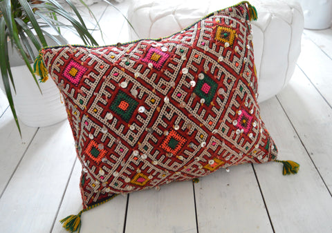 Vintage Moroccan Berber Pillow Cushion Cover
