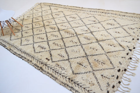 Vintage Beni Ourain Rug