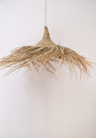 Moroccan Raffia Suspension Lamp Shade