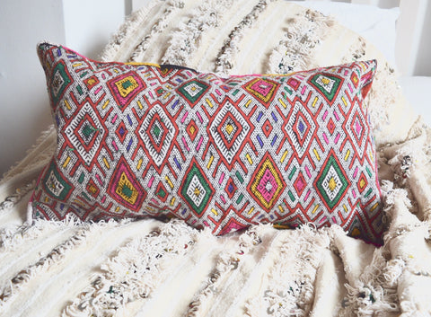 Moroccan Berber Pillow Vintage Kilim