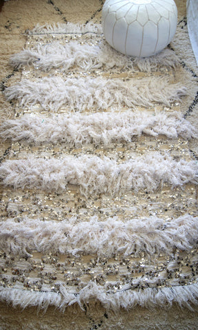 Vintage Moroccan Wedding Blanket