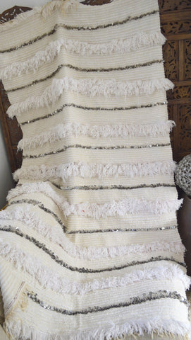 Vintage Moroccan Wedding Blanket