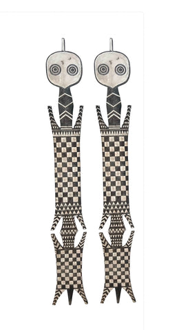African Bobo Plank Mask Vintage