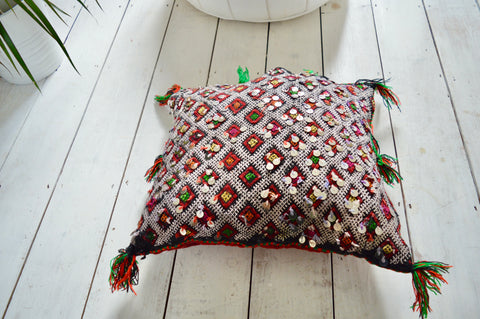 Vintage Moroccan Berber Pillow Kilim Cushion Cover 