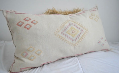 SALE £30 off Moroccan Cactus Silk XXL Cactus Sabra Silk Cushion Cover